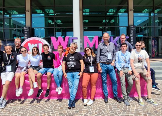 Il Team Ueppy al Web Marketing Festival 2022